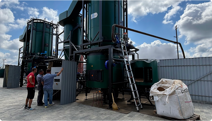 Випробування 
та демонстрація клієнту роботи котла